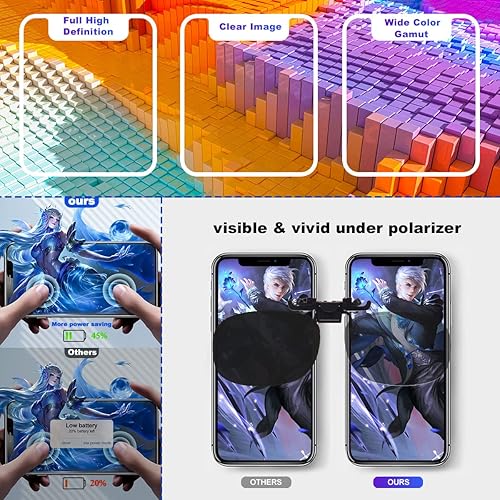 Miniatura 7 de EFAITHFIX Pantalla LCD de repuesto para iPhone X de 5.8 pulgadas, montaje de marco LCD y digitalizador de pantalla táctil 3D con kit de herramientas