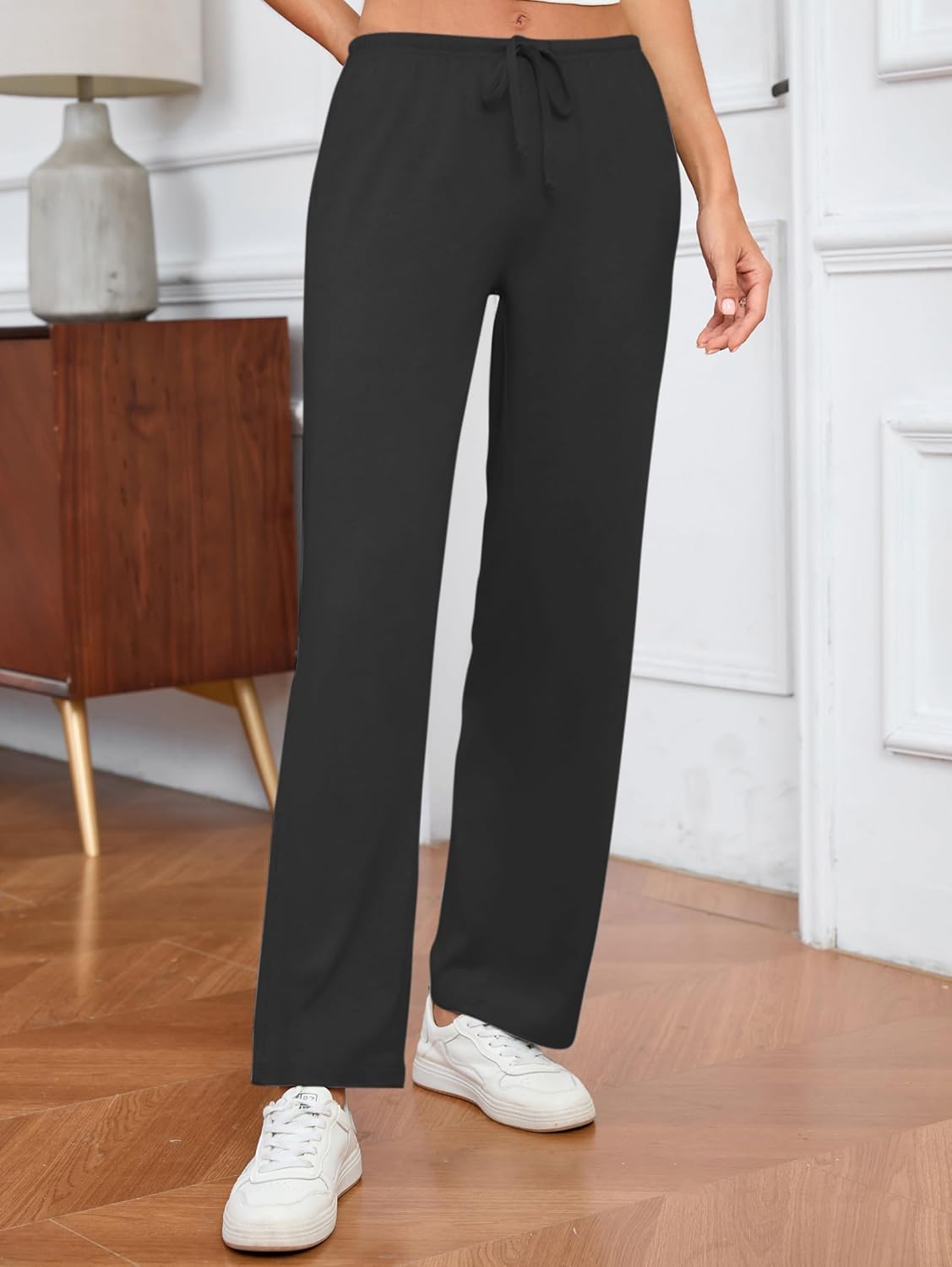 iChunhua Pajama Pants for Women Comfy Lounge Sleep Pants Pj Bottoms Sleepwear with Drawstring - Image 4