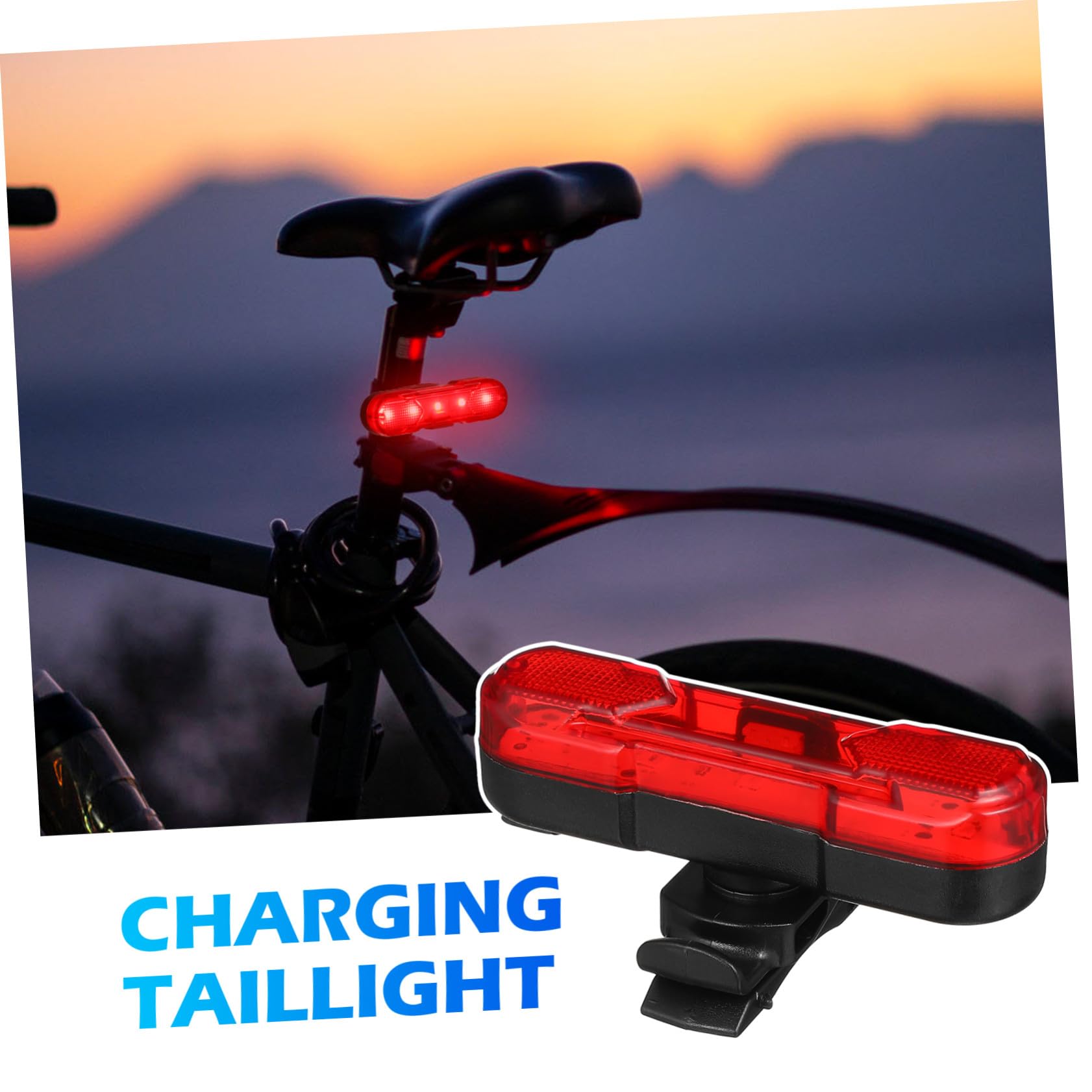 Gatuida Luci Bici Frontale e Posteriore Ricaricabili USB Set 4000 mAh