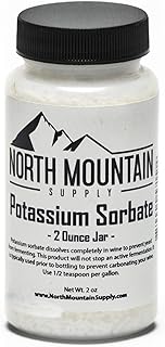 North Mountain Supply - PS-2OZ Food Grade Potassium Sorbate Stabilizer - 2 Ounce Jar