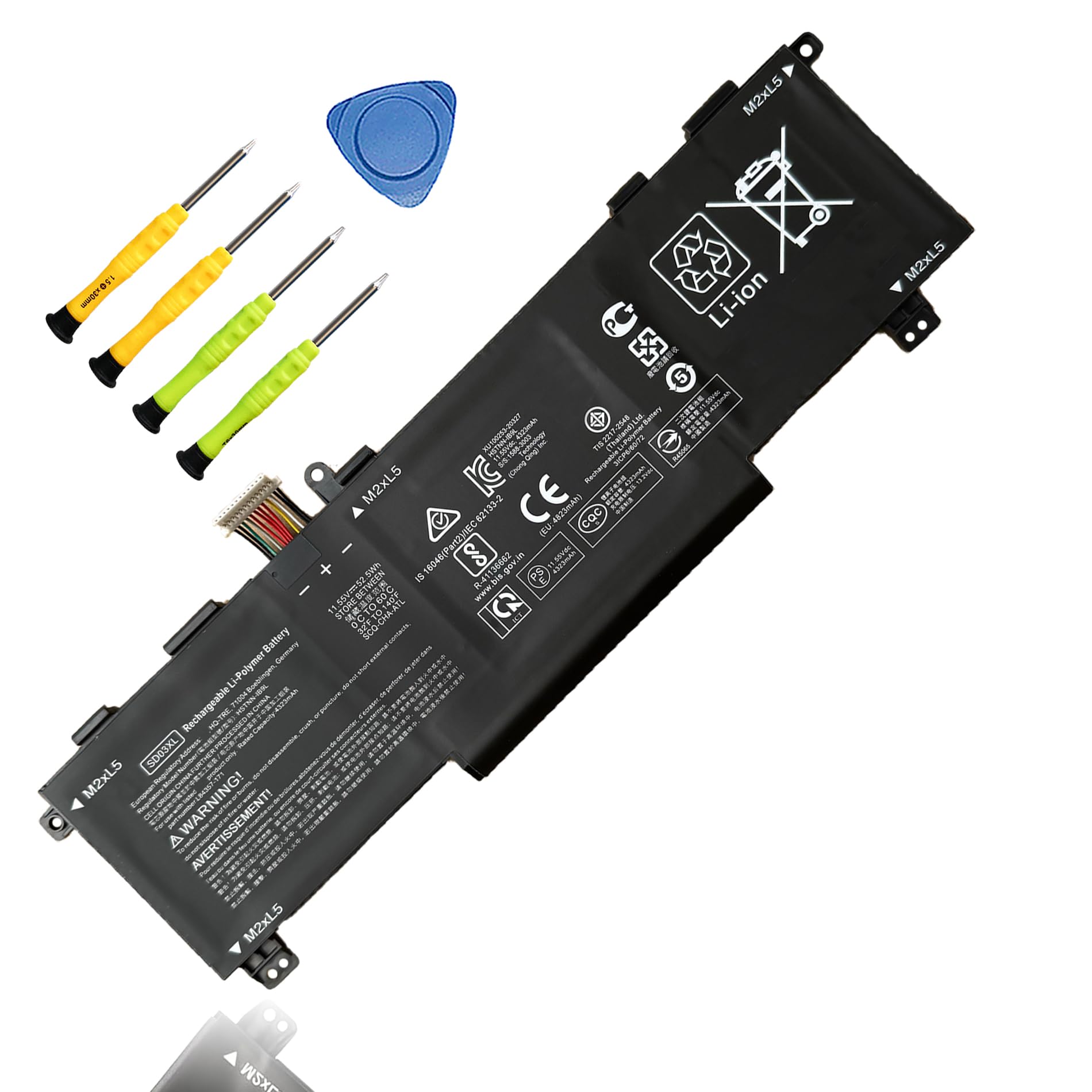 Amazon.com: TAICROWNE SD03XL L84394-005 Replacement Laptop Battery