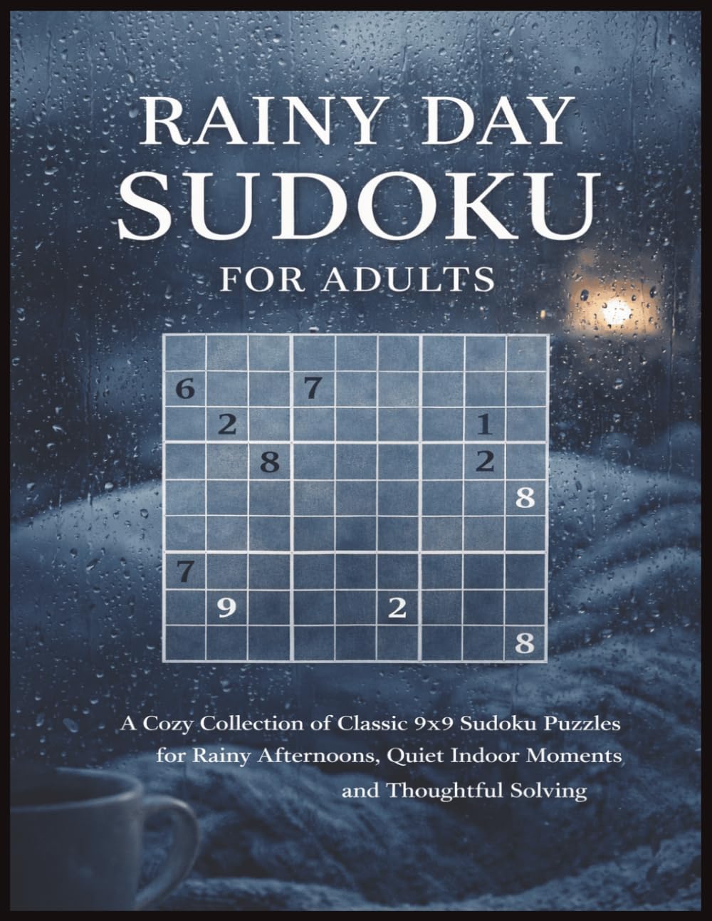 Rainy Day Sudoku for Adults: A Cozy Collection of Classic 9×9 Sudoku Puzzles for Rainy Afternoons, Quiet Indoor Moments, and Thoughtful Solving (Sudoku for Adults Series)