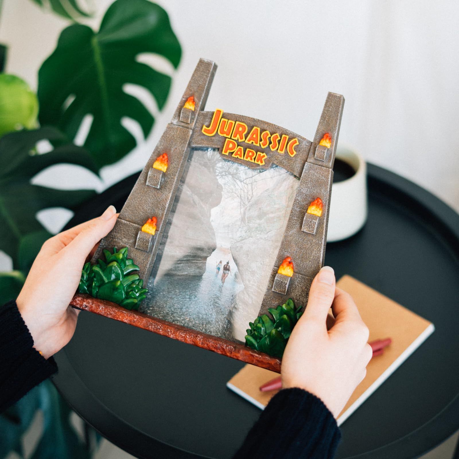 Grupo Erik - Cadre Photo 10 x 15 cm Jurassic Park| Cadre Photo Table Dinosaure, Cadeau Jurassic Park