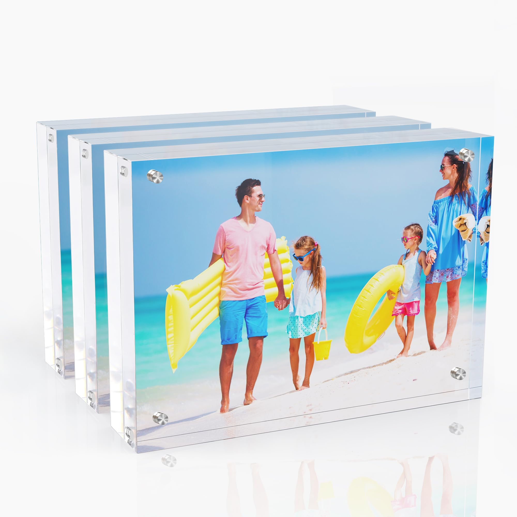 Amazon.com - laapee 5x7 Inches Acrylic Picture Frames 3 Pack