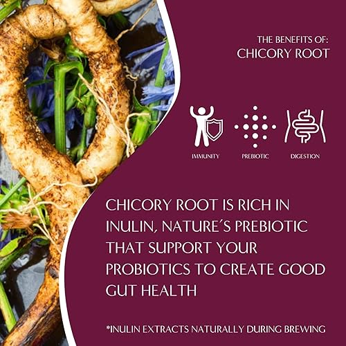 Vista 4 de teeccino Chocolate Menta Herbal Café alternativa, última intervensión de cafeína, última intervensión de ácido, ML (Pack de 3)