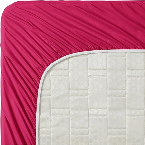 Vista 159 de Clara Clark - Juego de sábanas de la serie 1800 Premier, 4 piezas, juego de cama, sábanas con mucha caída, resiste arrugas, la decoloración