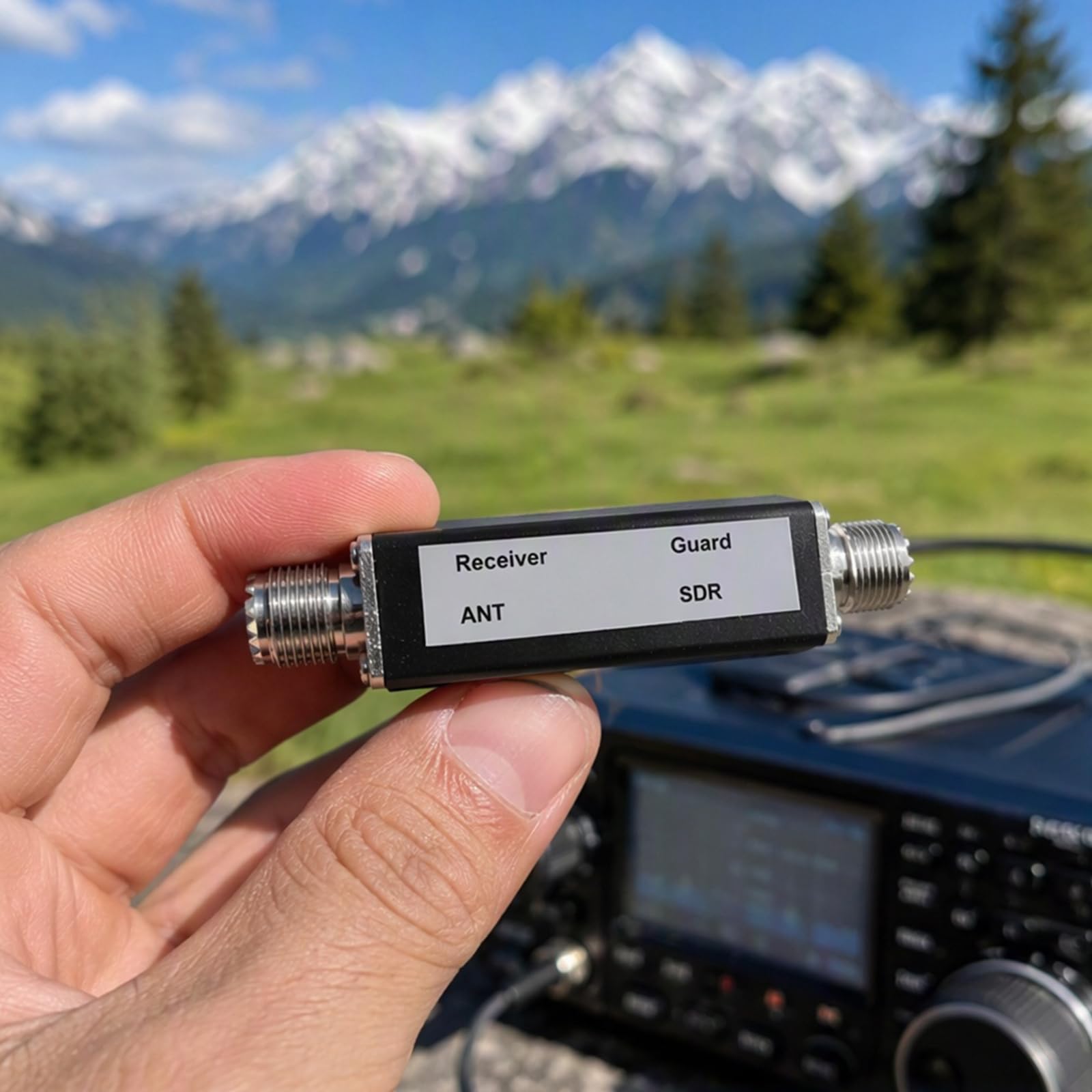 Osłona RF dla L Przednia Straż Sdr Przednia Straż Sdr Odbiornik Radiowy | Osłona RF dla L Przednia osłona Sdr Przednia osłona Sdr Odbiornik Radiowy Krótkie fale Kompatybilny 50Ω 75Ω dla analizatorów