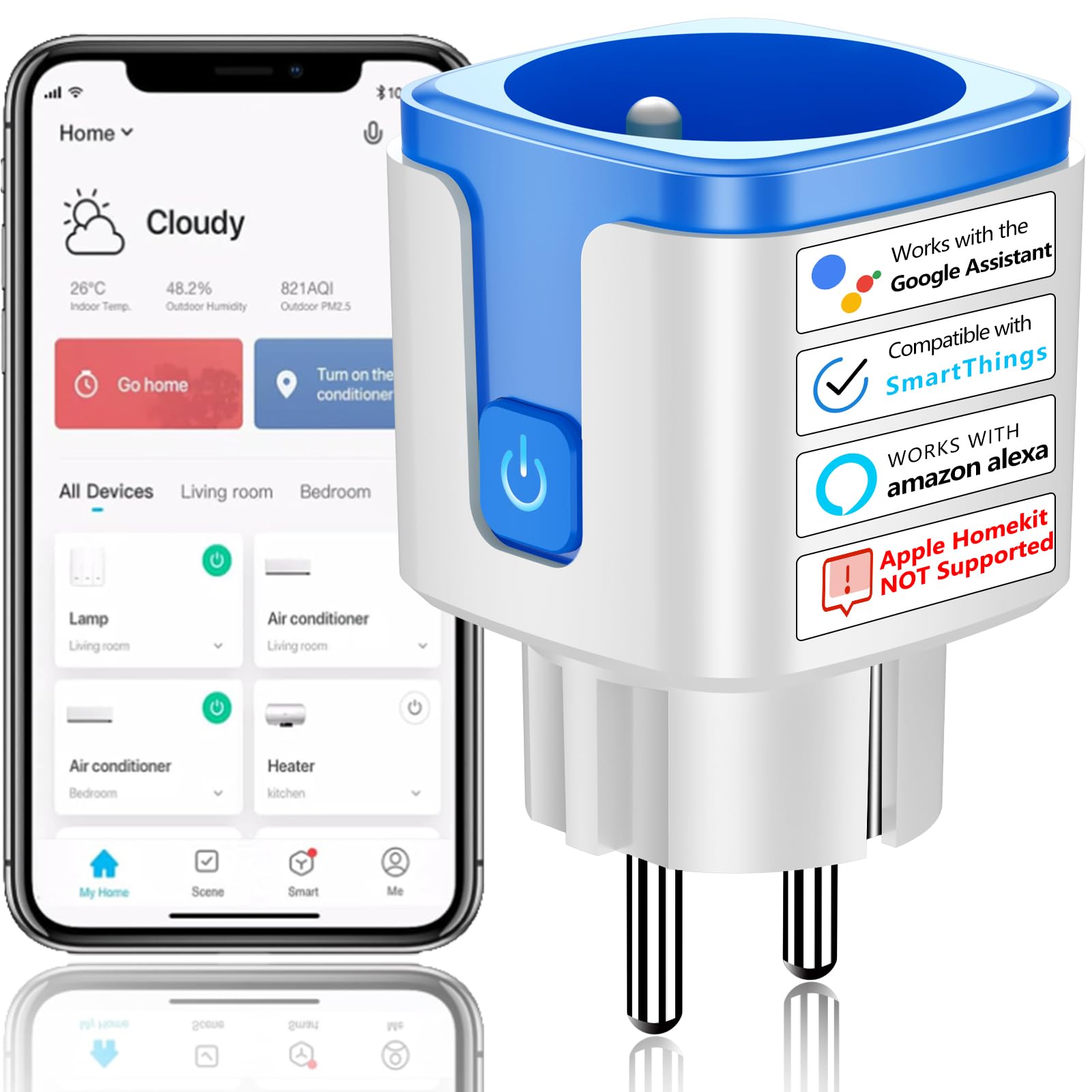 SURFOU prise connectée Type E