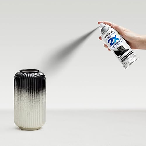 Miniatura 6 de Rust-Oleum Painter's Touch 2X Ultra Cover 249122-6PK - Pintura en aerosol, 12 oz, negro brillante, paquete de 6