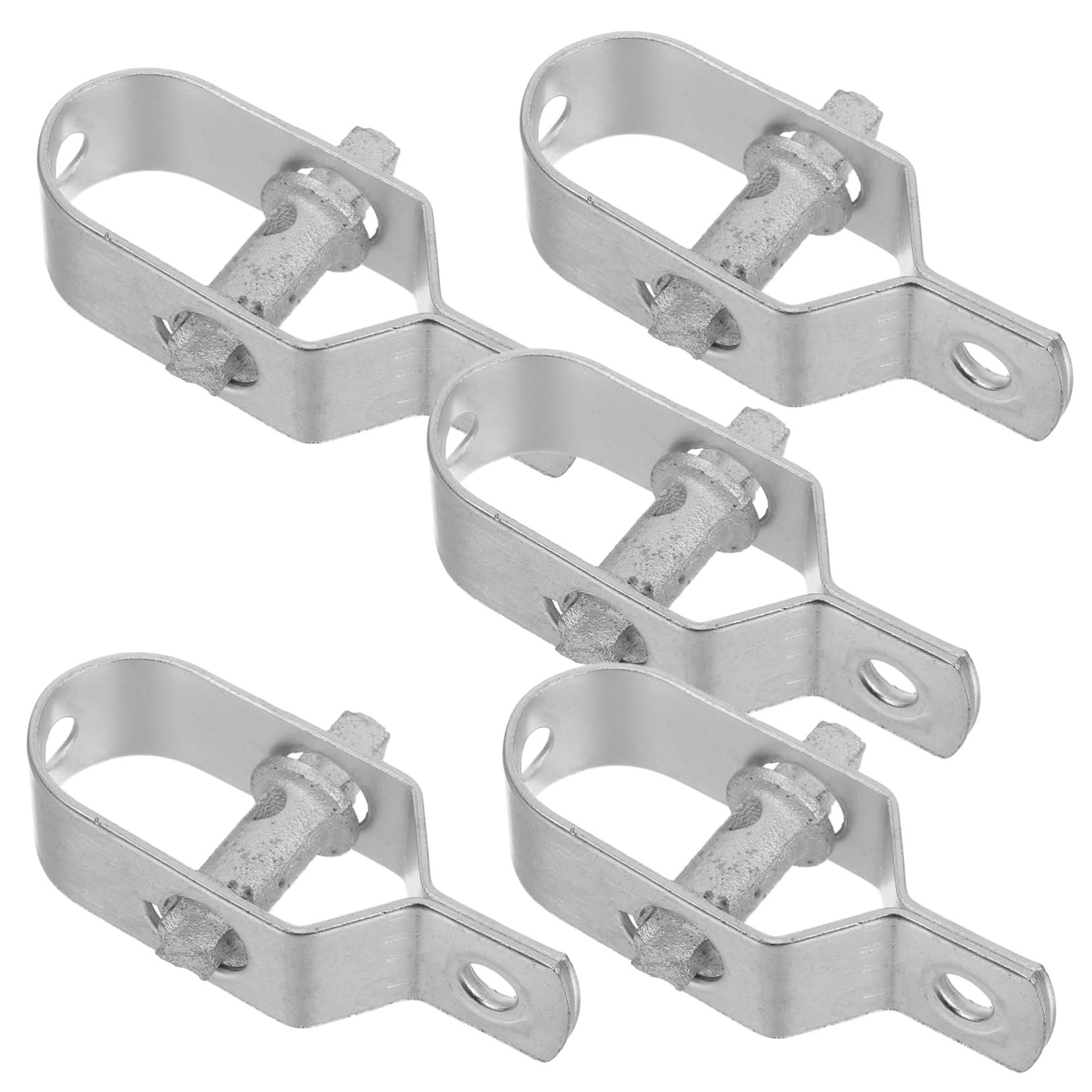 HEMOTON 8 Ensembles Tendeur De Câble Acier Lot De Tendeurs Pour Câbles Robustes Outils De Serrage Acier Pour Poulaillers Et Autres Applications 5 Pièces * 8