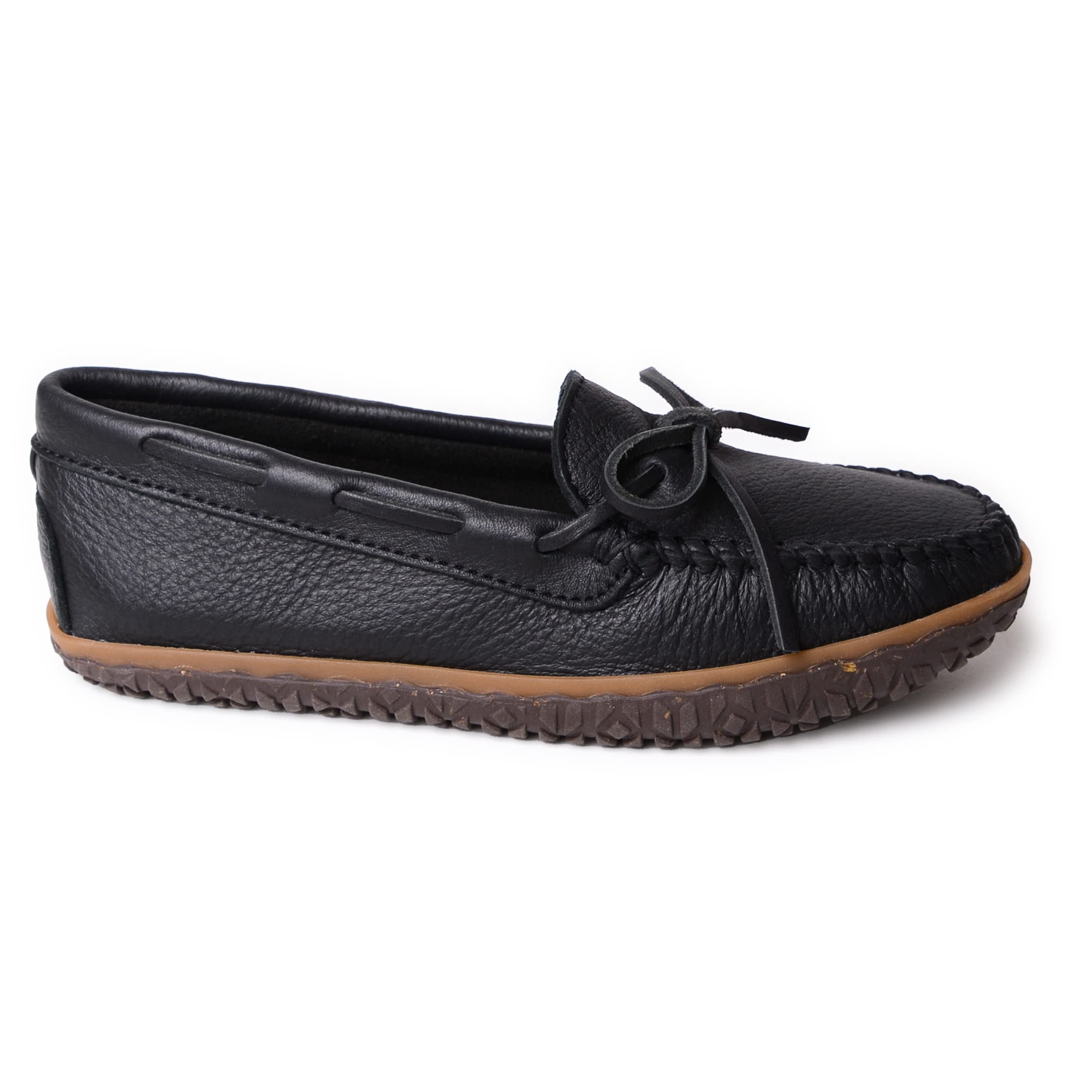 Minnetonka Battistrada da donna in pelle di daino