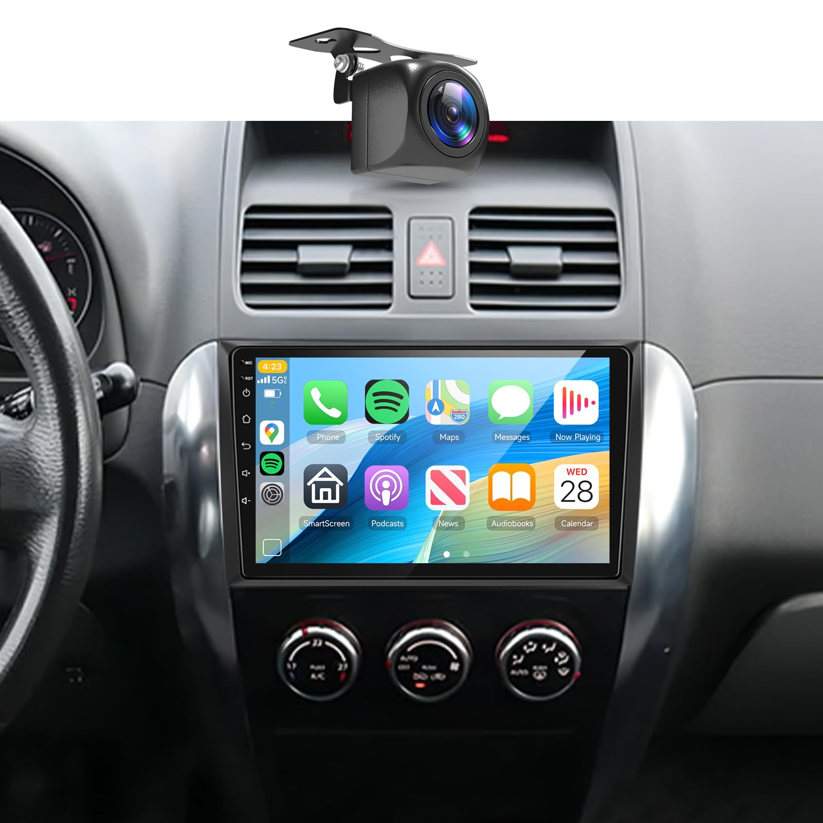Amazon.com: 8Core4+64G Car Stereo for Suzuki SX4 2006-2013