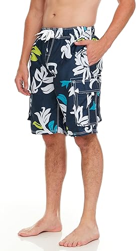 Kanu Surf Men's Barracuda Swim Trunks (Regular & Extended Sizes)