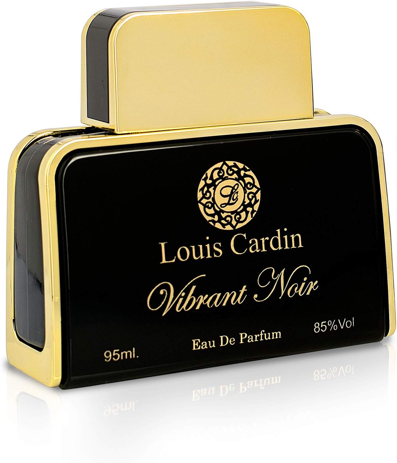 Vibrant Noir by Louis Cardin for Men - Eau de Parfum, 100ml