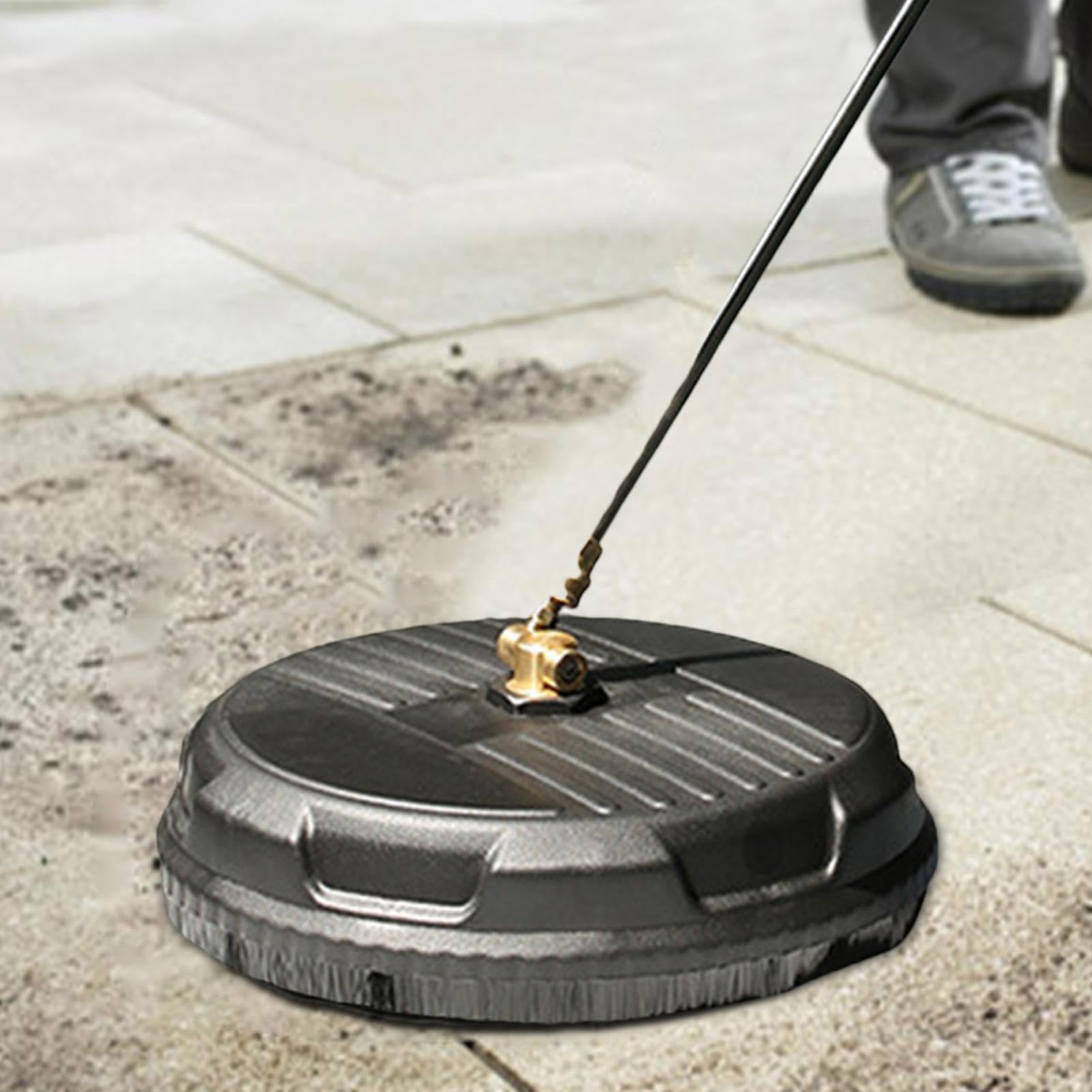 Limpiador de Superficies para limpiadores de Alta presión | Limpiador de | suelos de hormigón de alto rendimiento con 3600 PSI | Limpiador de terrazas con acoplamiento rápido de 1/4 pulgadas para acer