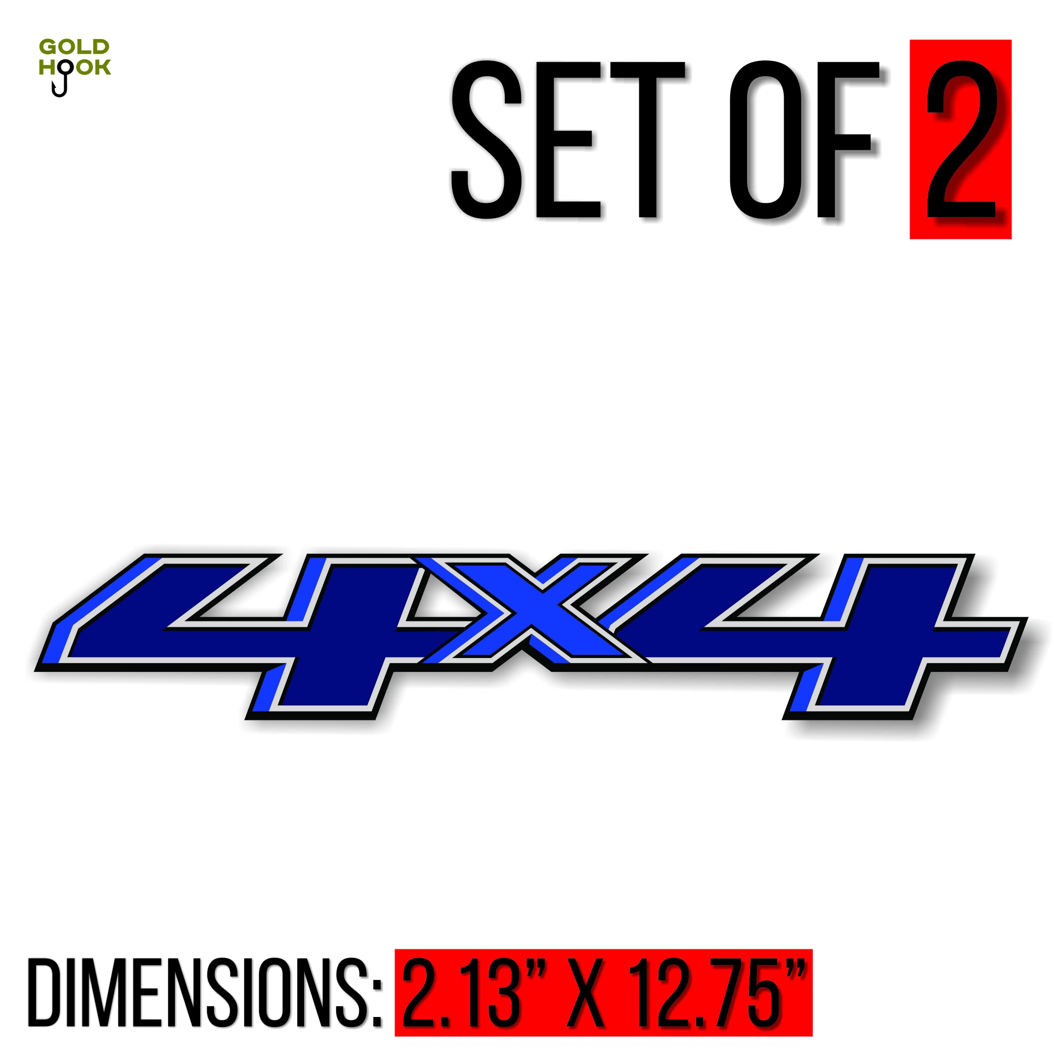 Z71 Truck Bed Offroad Decal Set METALLIC GOLD Chevrolet Silverado Deer Hunting E - Foto 6