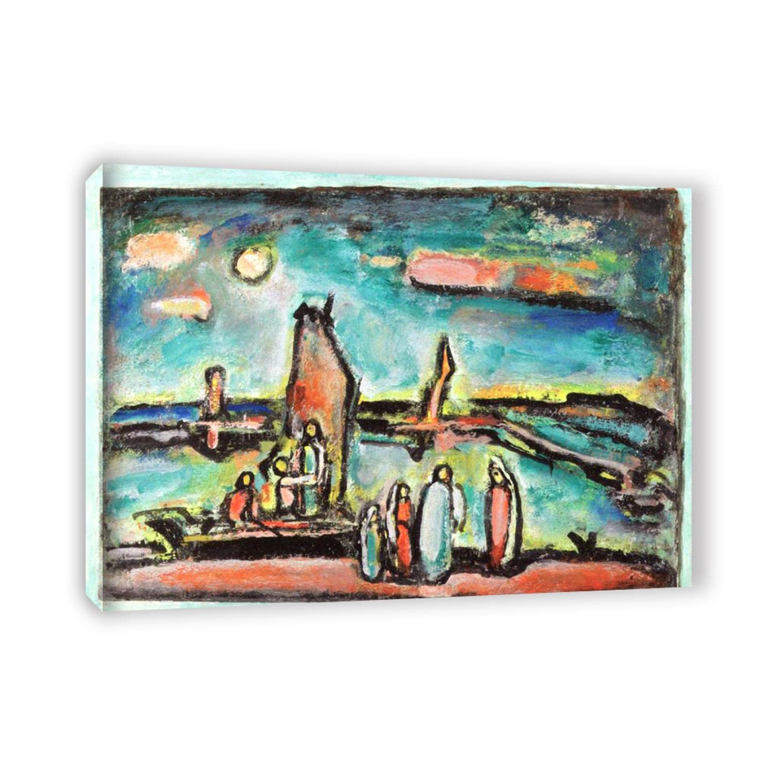 ジョルジュルオー　リトポスター　ムルロ工房刷り　アート　名画 ジョルジュルオー リトポスター ムルロ工房刷り アート 名画