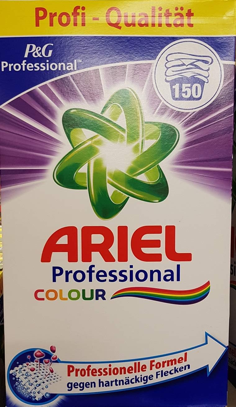 Ariel Professional Colour Detergent Powder, 9.75 kg, 150 Washes ...