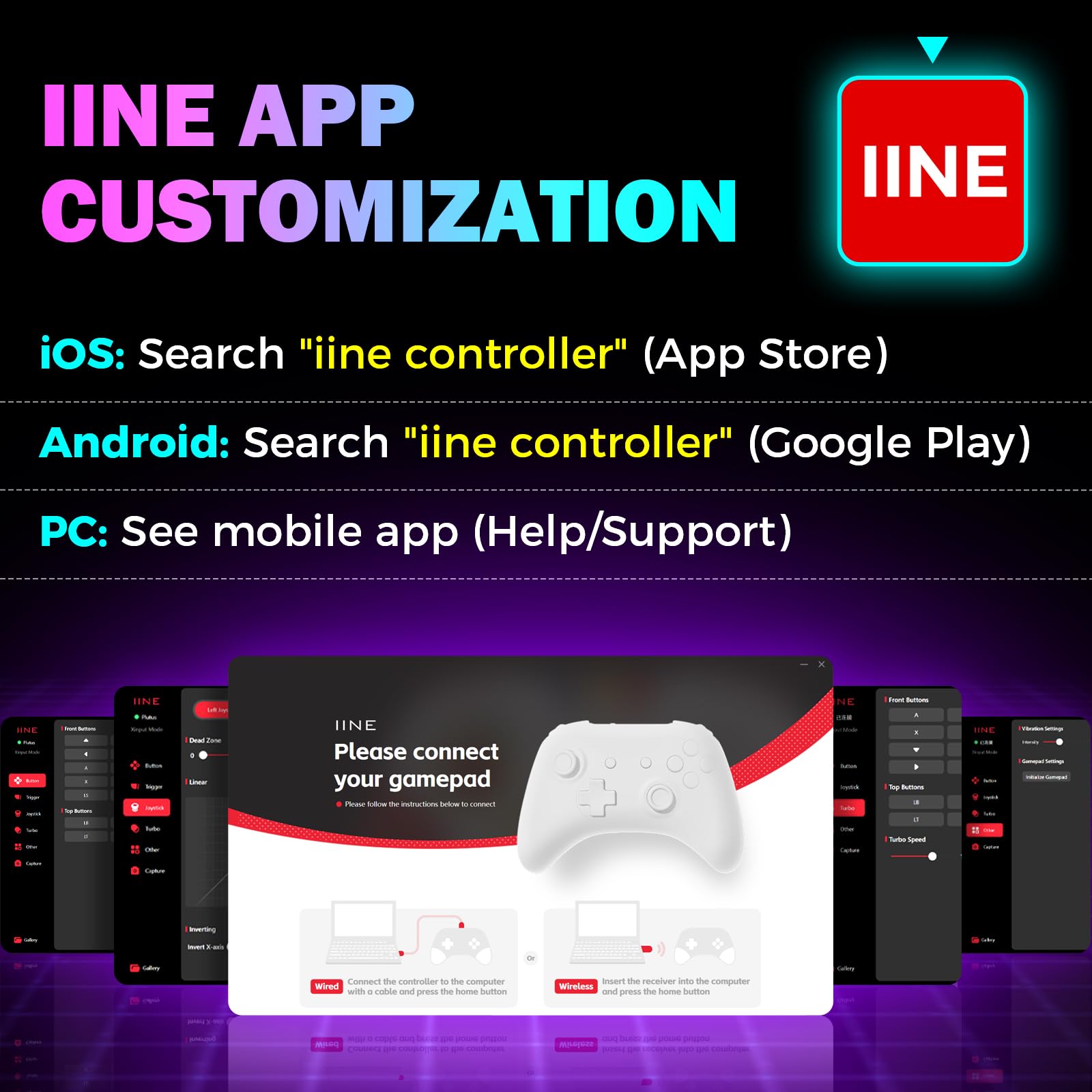 IINE Professional Taiko Drum Controller Pro Max, Taiko-Spielcontroller mit 2 Trommelstöcken, Trommelcontroller kompatibel mit Nintendo Switch/PS4/PS5/PC
