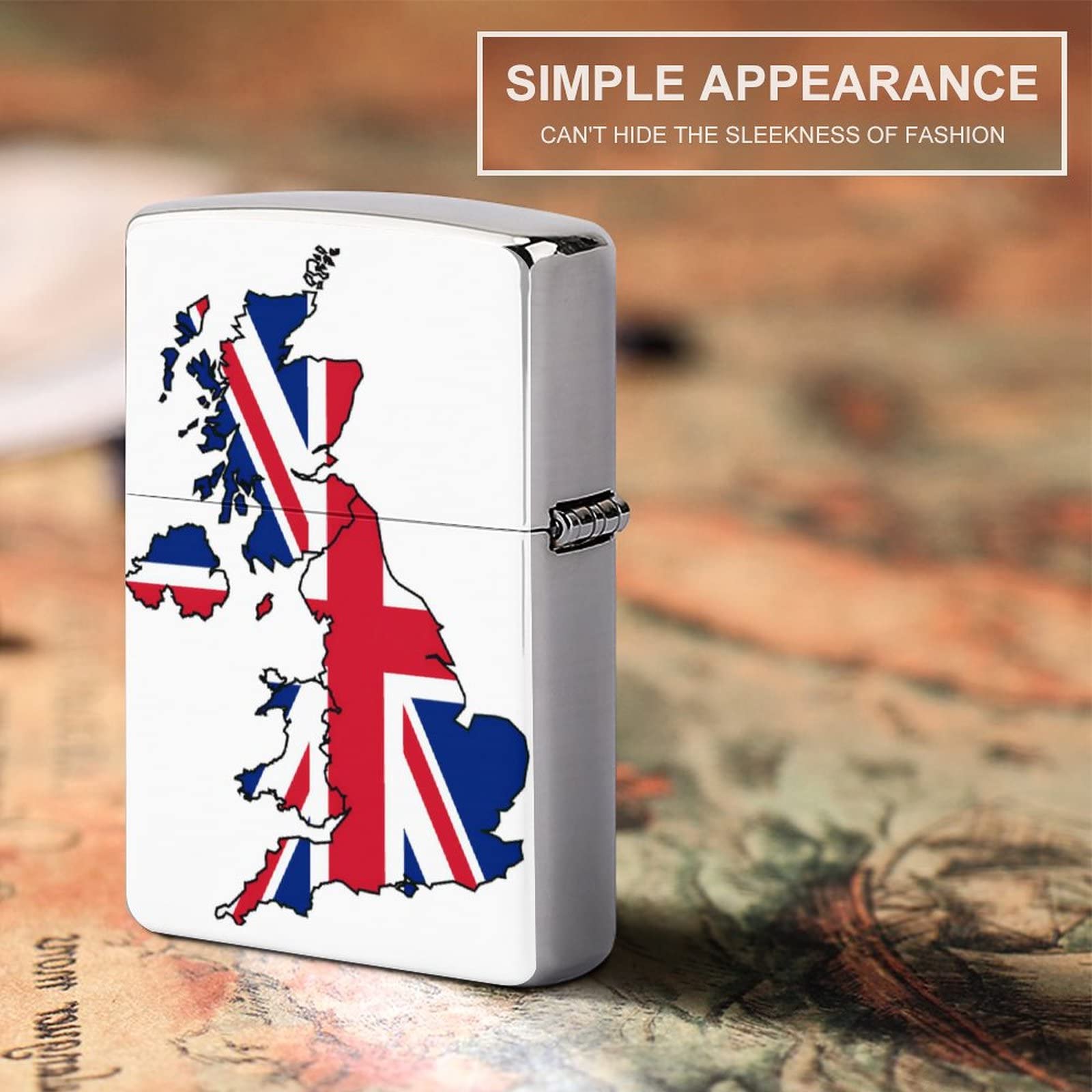 Amazon.co.jp: イギリス国旗 ユニオンジャック 英国 ZIPPOケース  