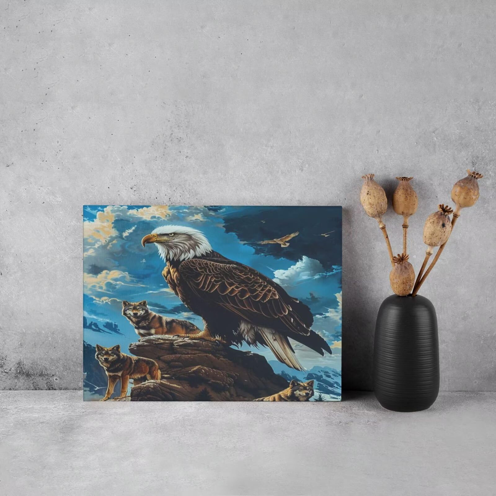 105 x 80 cm, kit per pittura con numeri per adulti e principianti, pittura ad olio per la decorazione della parete della casa