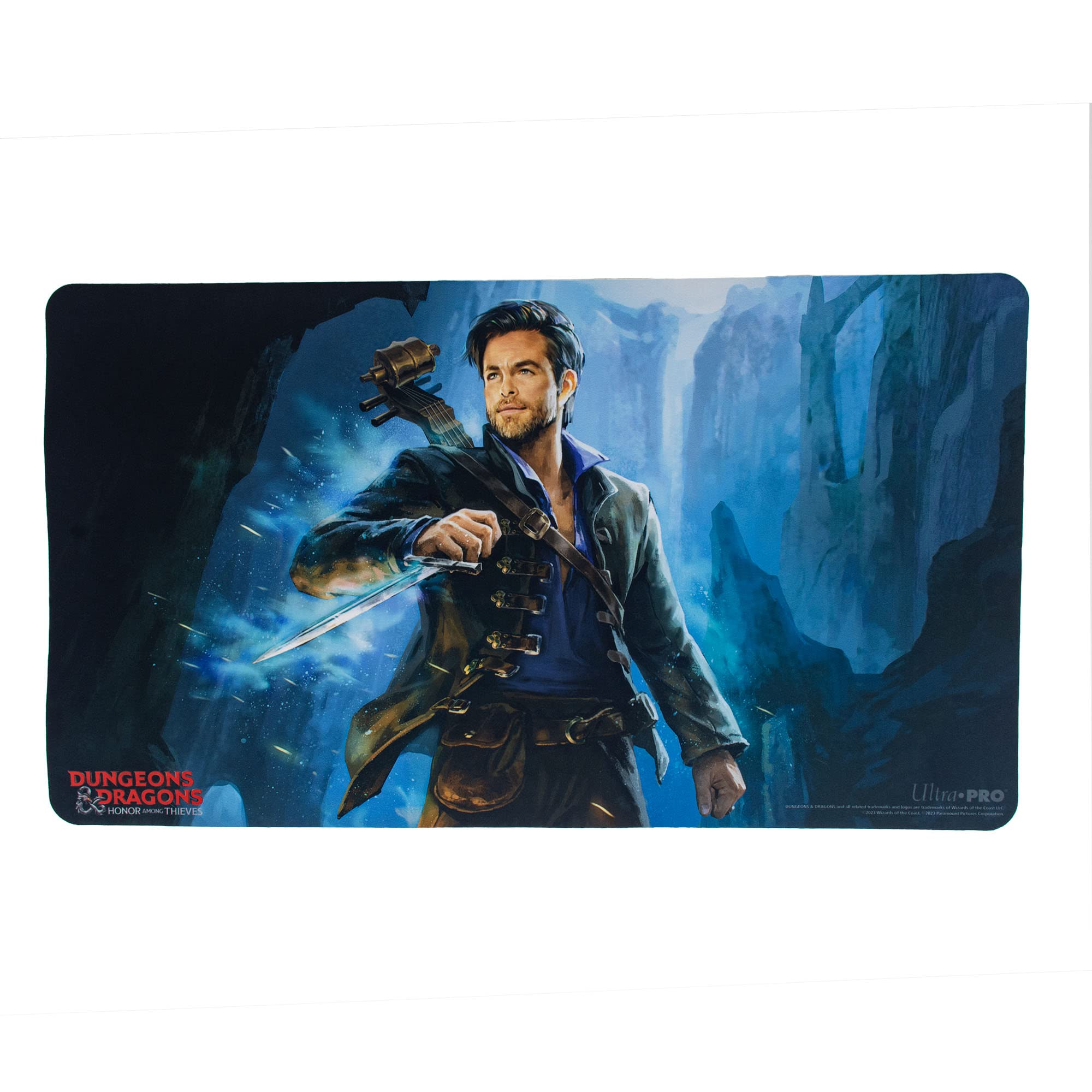 Ultra PRO - Dungeons & Dragons: Honor Among Thieves Playmat con Chris Pine - Proteggi le tue carte da collezione durante il gioco da graffi e graffi, perfetto da usare come tappetino per mouse,