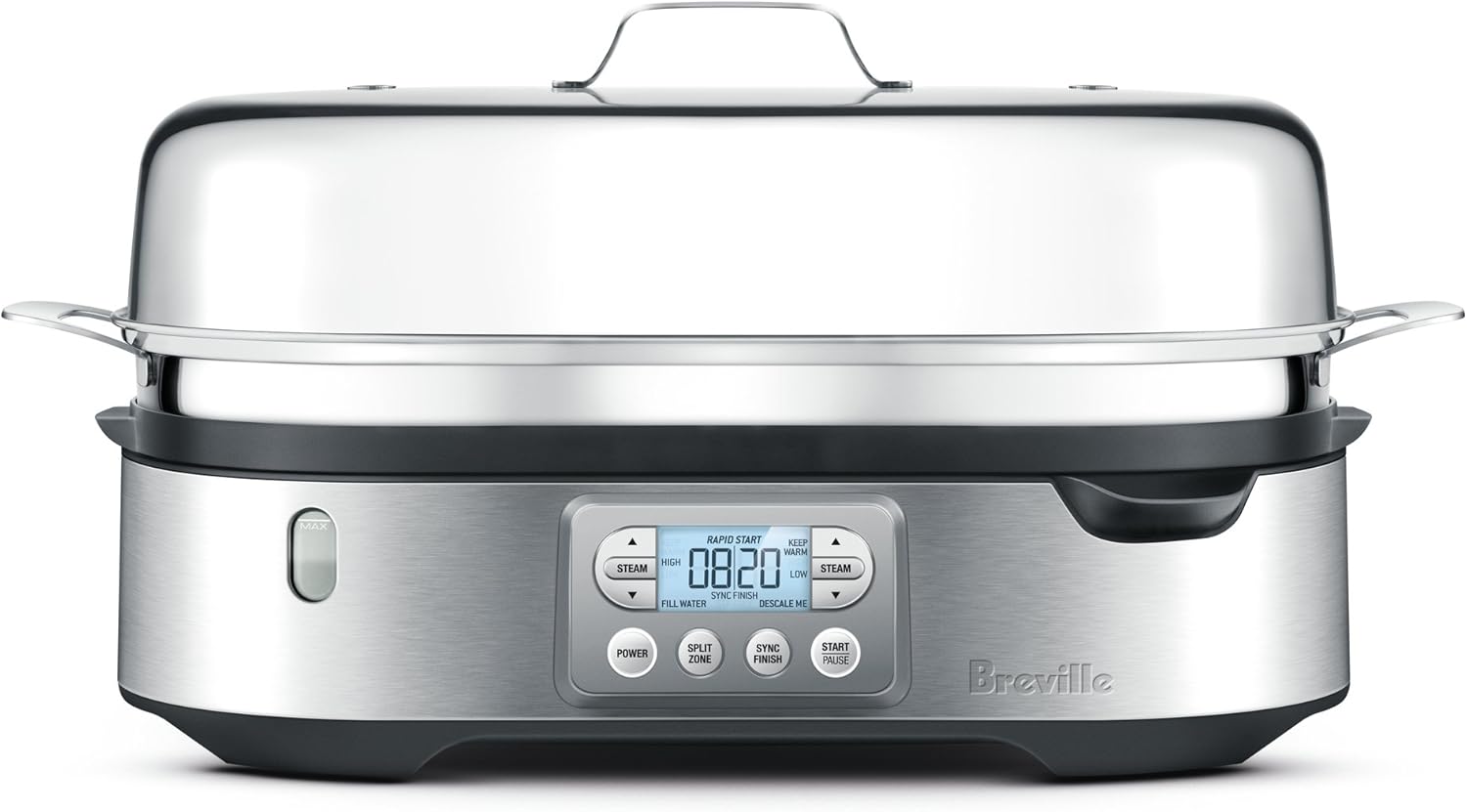 Breville BFS800BSS Steam Zone Food Steamer, Brushed Stainless Steel