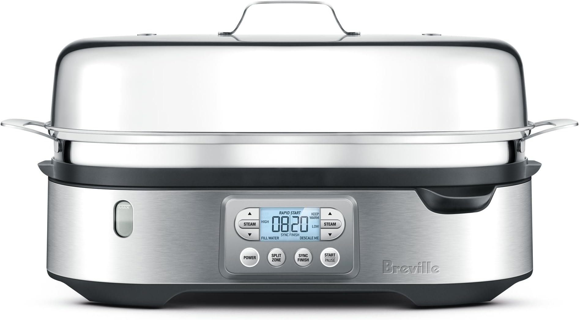 BrevilleBFS800BSS Steam Zone Food Steamer, Brushed Stainless Steel