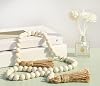 Collar de Cuentas de Madera Meplait de 39 Pulgadas, Granja con Borlas, Natural | Decoración de Pared Boho, Cuentas de Madera Hechas a Mano para Estante, Bandeja, Repisa, Festival 7