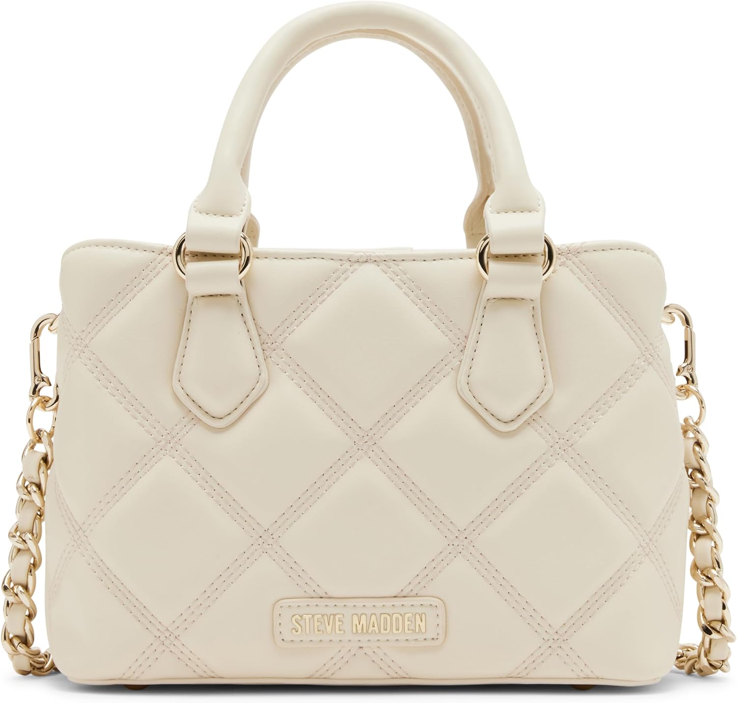 Steve Madden Women's Steve Madden Mickey Quilted Top Handle Crossbody