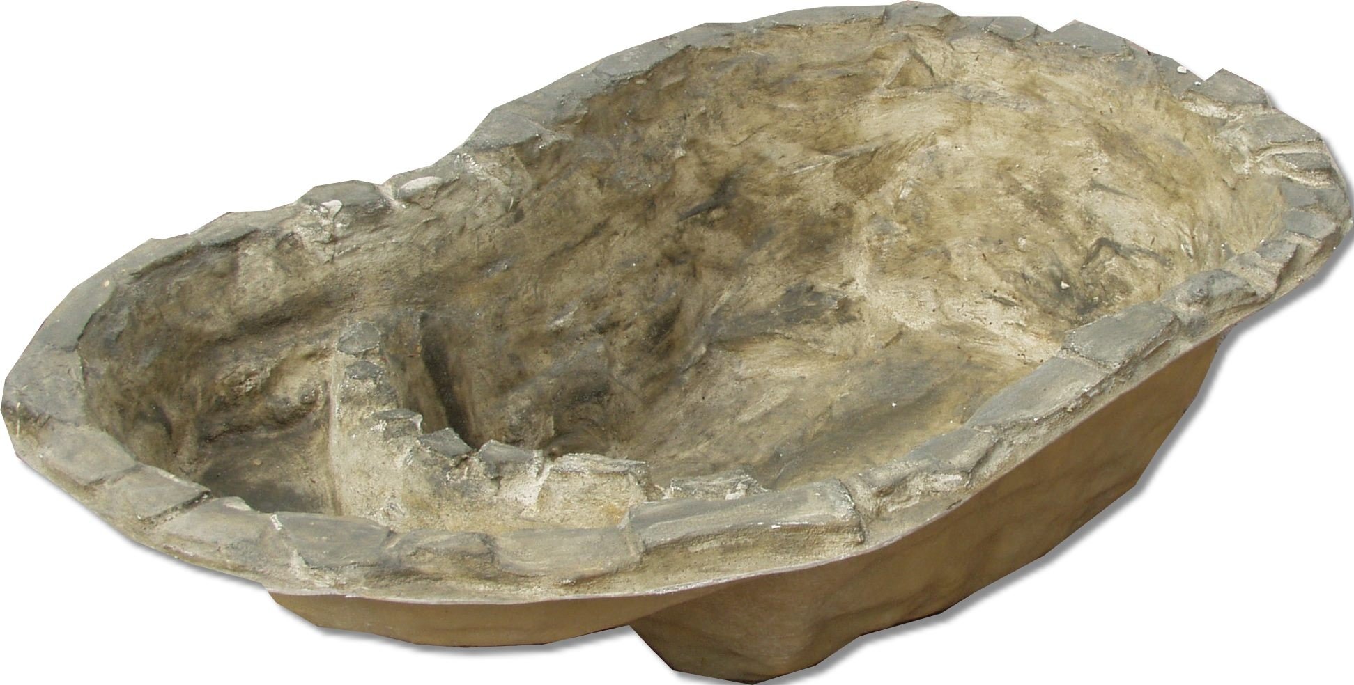 Komplettanlage Anlage Fulda Granit, Grau/Grün, 112 x 70 x 31 cm/100l/7-teilig