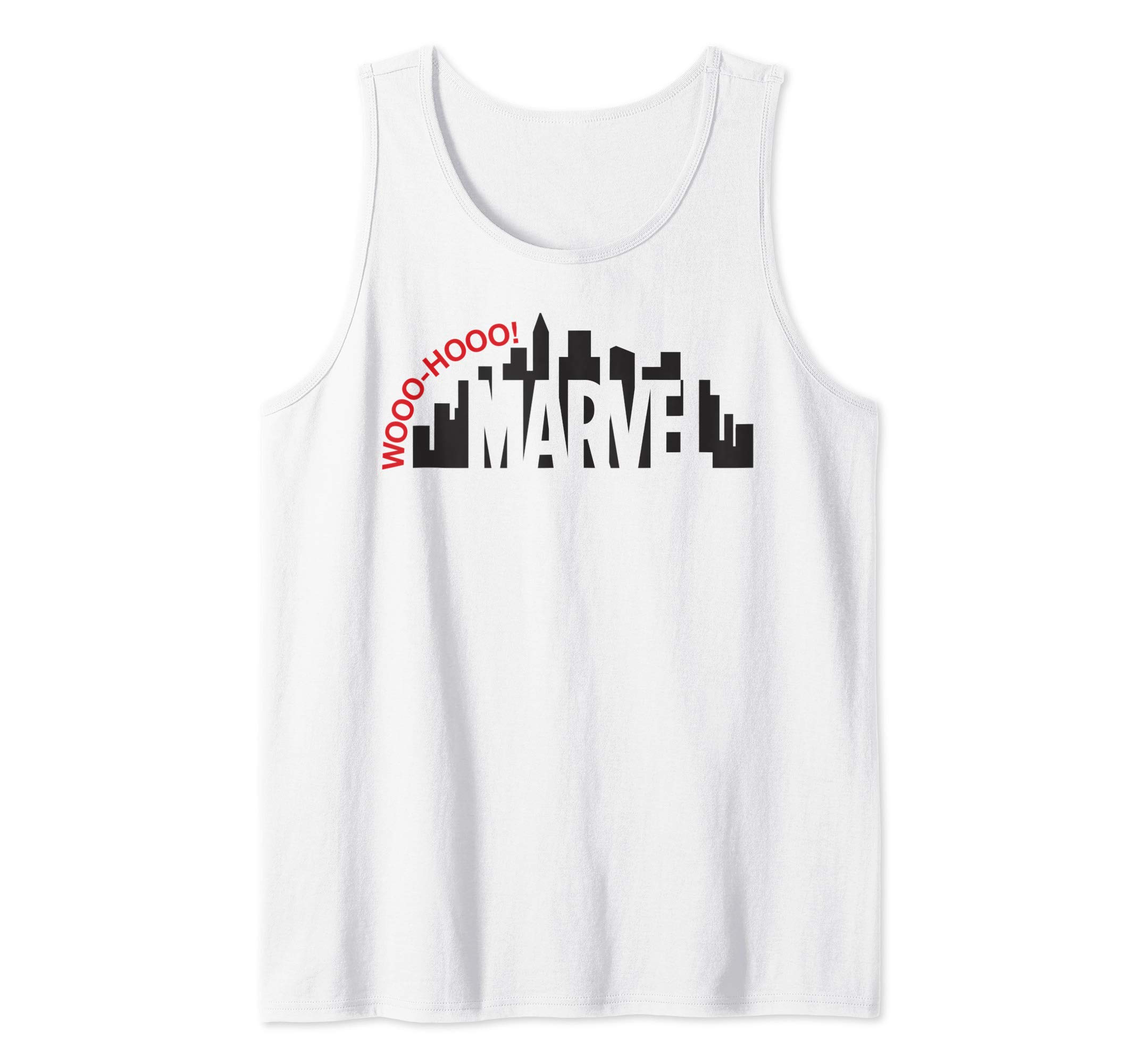 marvelCity Buildings Whoo Hoo Logo Tank Top
