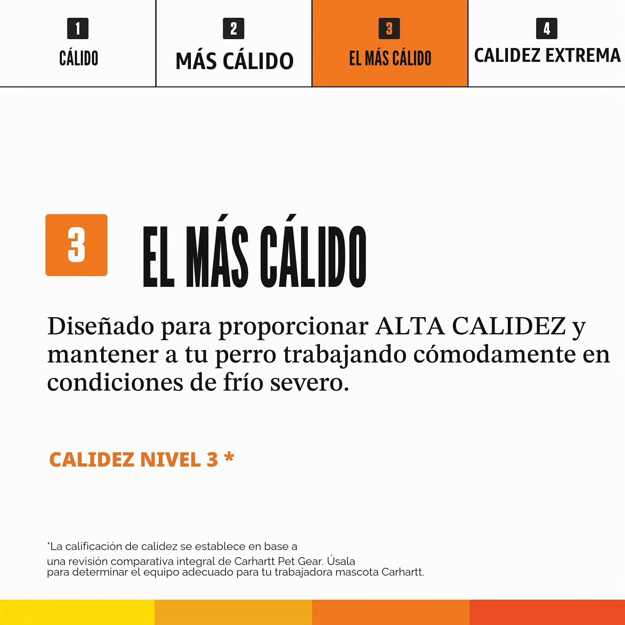 Carhartt Firm Duck - Abrigo Aislado para tareas de Perro, Mezclilla, Talla M