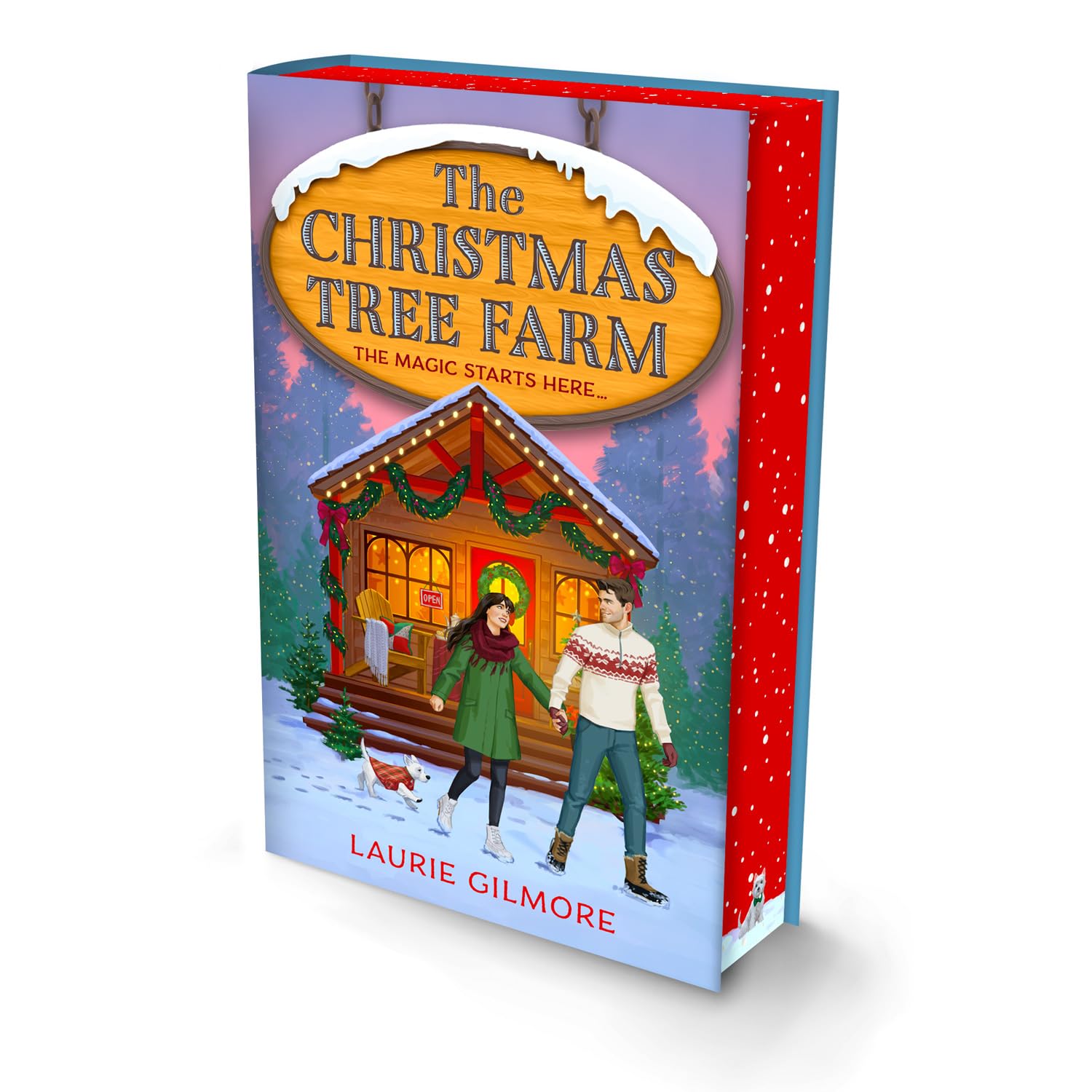 Laurie Gilmore The Christmas Tree Farm (Deluxe Edition) Hardback Book