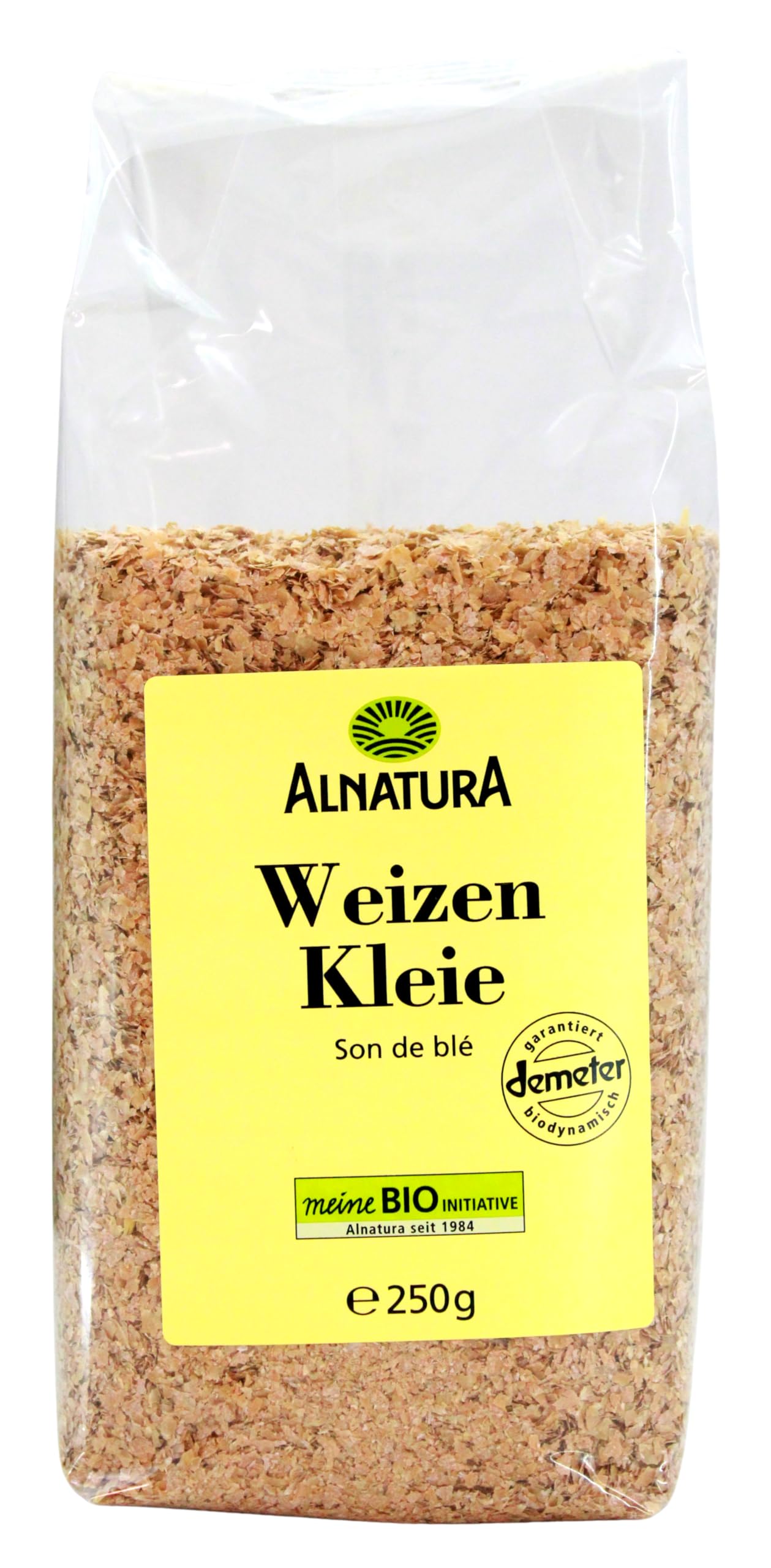 Alnatura Bio Weizenkleie, 6er Pack (6 x 250g)