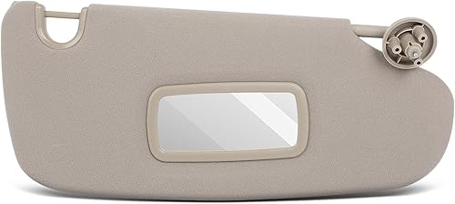 Parasol para automóvil lateral derecho del pasajero gris sin techo corredizo para Dodge 2002-2005 para Dodge para Ram 1500, 2003-2005 para Dodge