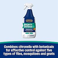 Vista 3 de Farnam Nature's Defense Aerosol repelente de moscas a base de agua, 32 onzas