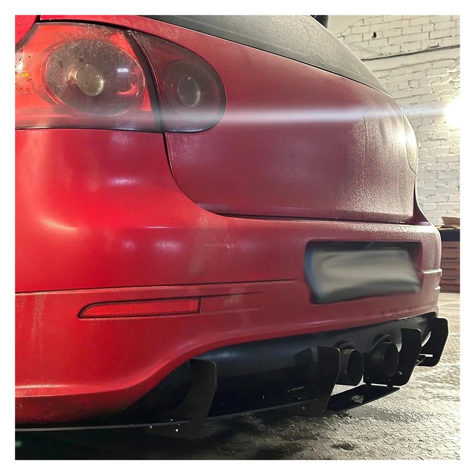 Arrière Diffuseur De Pare-Chocs pour VW pour Golf 5 MK5 R32 2006-2009 Kit De Style Automobile Diffuseur Aileron Et Protection De Pare-Chocs Arrière