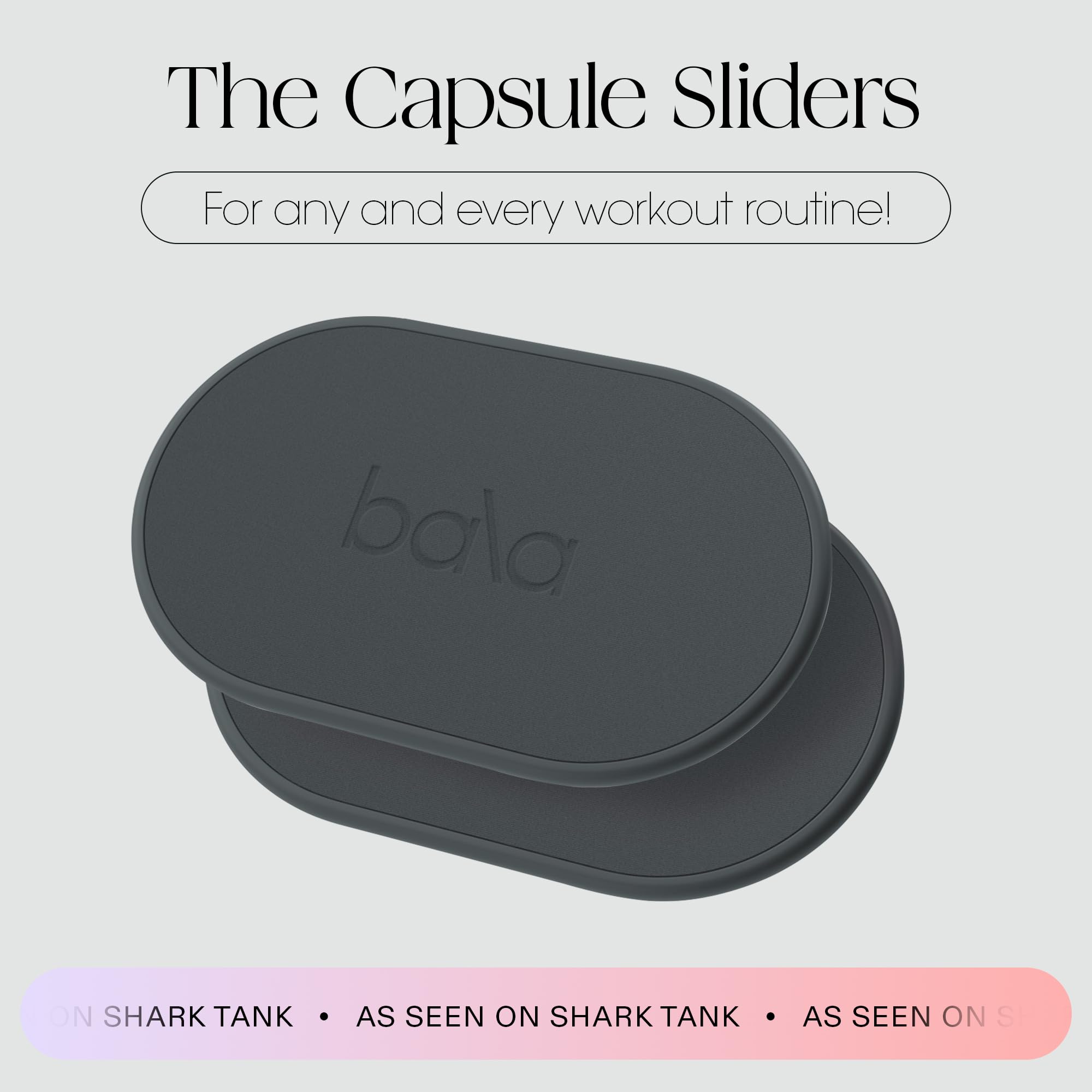 Bala Capsule Sliders Vert Sauge - Disques De Glisse Pour Core Training Avec étui