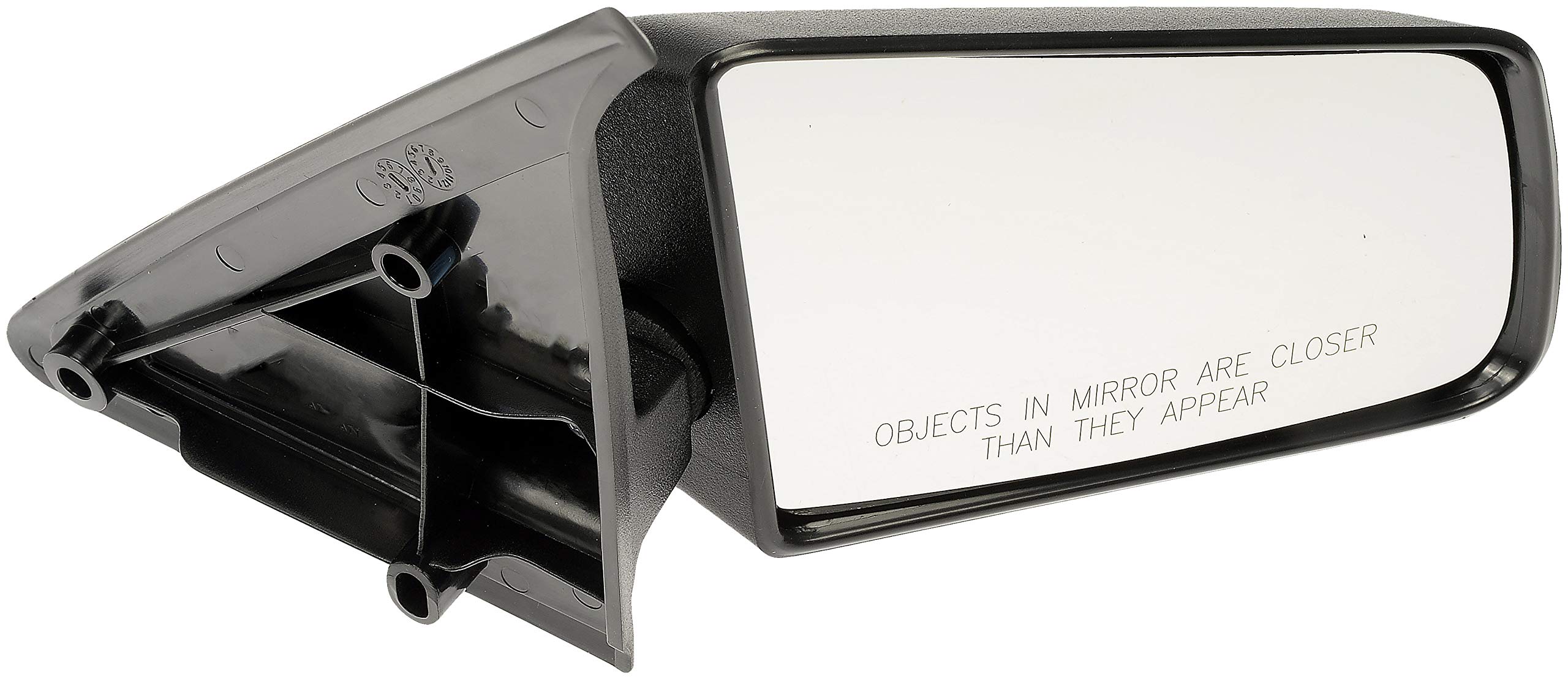 Dorman 955-184 Passenger Side Manual Door Mirror Compatible with Select Chevrolet/GMC/Oldsmobile Models, Black
