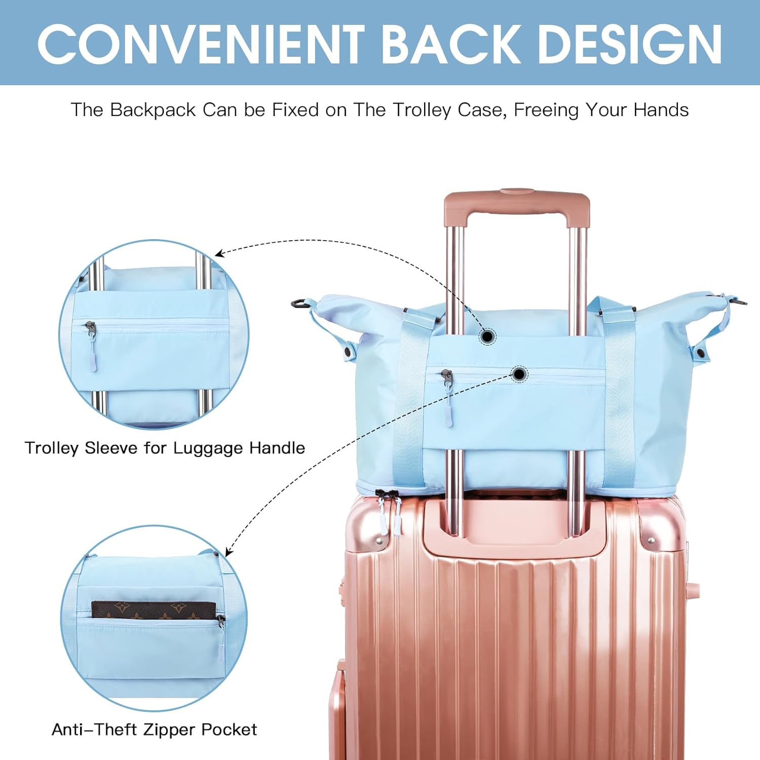 APEXUP Adjustable Ankle Weights+Travel Tote Bag