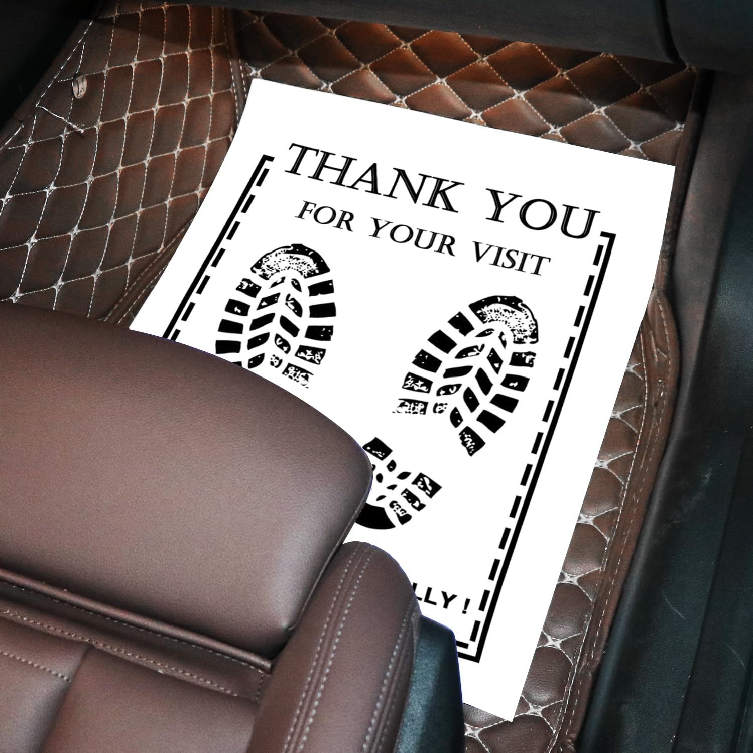 Lot De 50 Tapis De Sol Jetables Pour Voiture - Papier Kraft Blanc, 39x49 Cm - Protection Anti-salissures, Idéal Pour Entretien Auto, Lavage, Ou Transports Salissants