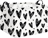 Vista 23 de HIYAGON - Cesta de Animales del Bosque Rectangular, Cesta de Almacenamiento para Bebé, Caja Organizadora de Almacenamiento, Caja de Decoración