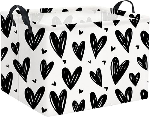 Miniatura 26 de HIYAGON - Cesta de Animales del Bosque Rectangular, Cesta de Almacenamiento para Bebé, Caja Organizadora de Almacenamiento, Caja de Decoración para