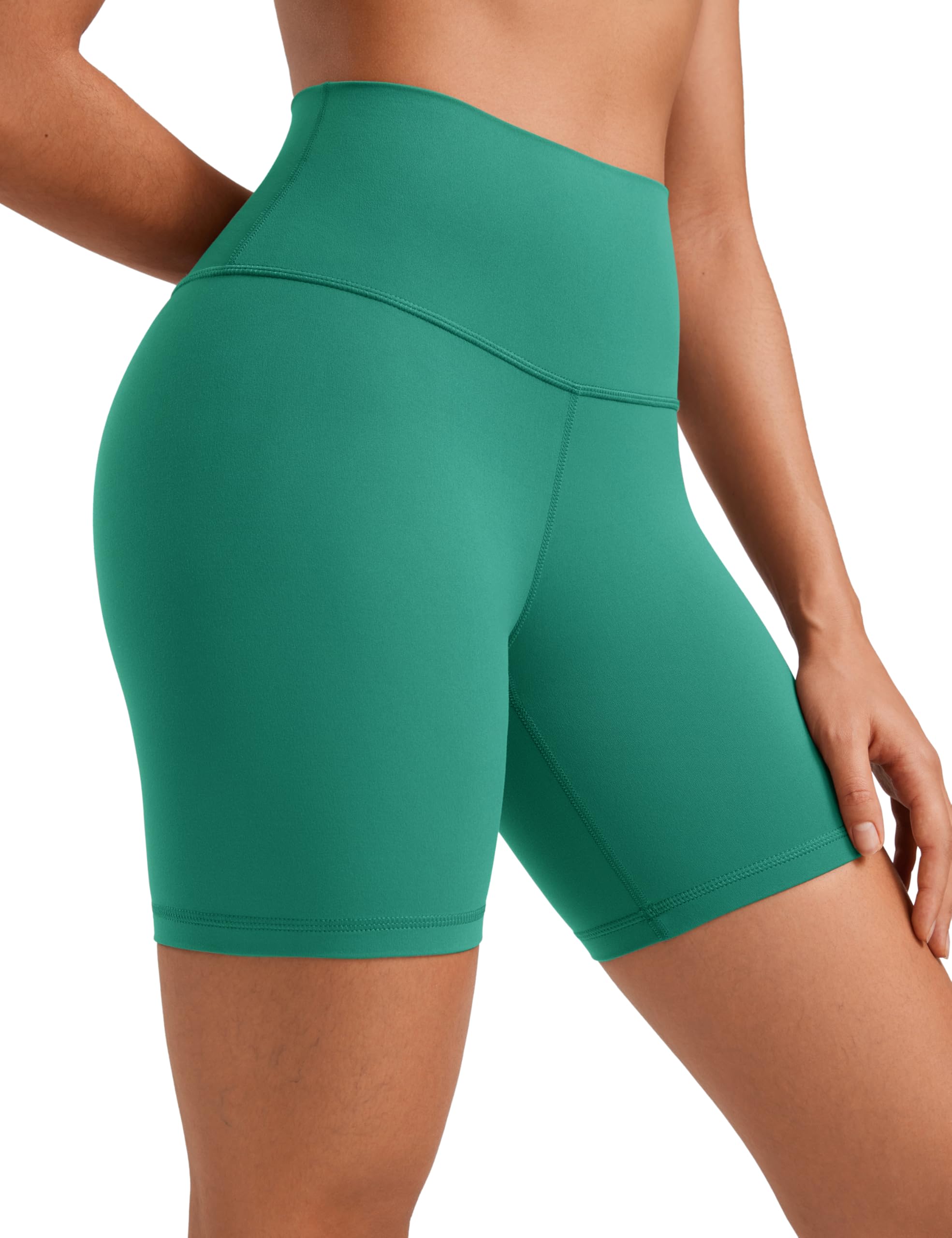 CRZ YOGA Womens Butterluxe Yoga Shorts - 2.5''/4''/6''/8'' High Waisted Workout Gym Leggings Running Spandex Biker Shorts — view 20