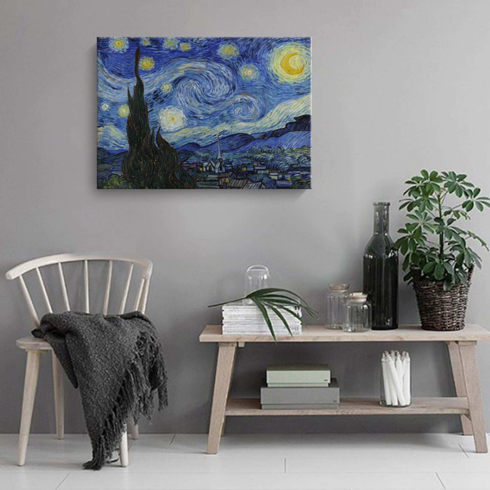 絵画 インテリア　絵　額付き (白）油絵　uF6-063003　日本の田園風景 絵画 インテリア 絵 額付き (白）油絵 uF6-063003 日本の田園