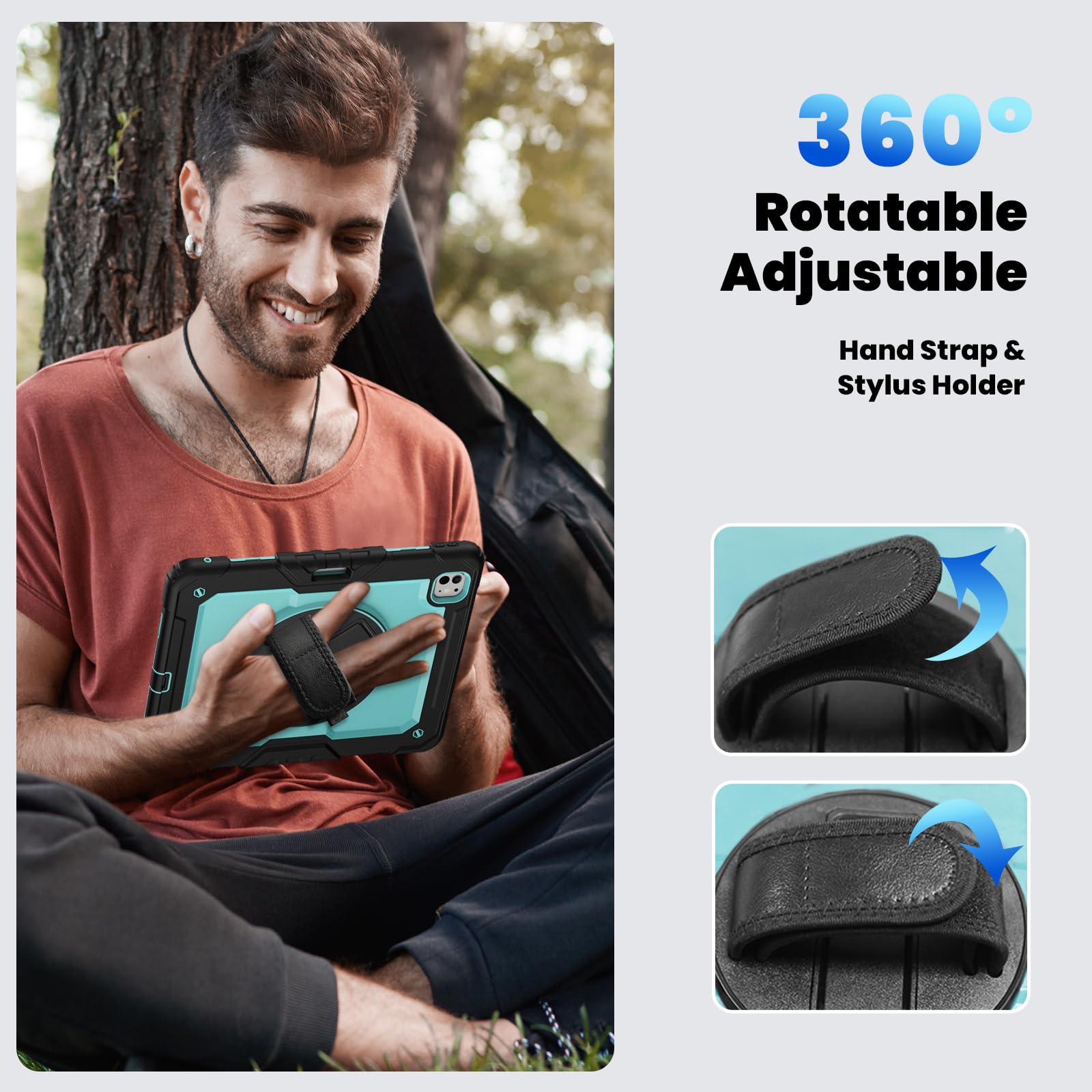 Amazon.co.jp: 【MYH】For 2024モデルiPad Pro 13インチM4ケース内蔵