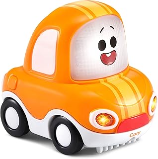 VTech Toot-Toot Drivers Cory Carson Vehicle, Toy Kids Car with Sounds and Phrases, Light Up Baby Music Toy, Car for Kids, Learning for Boys and Girls Aged 2, 3, 4, 5 Years +