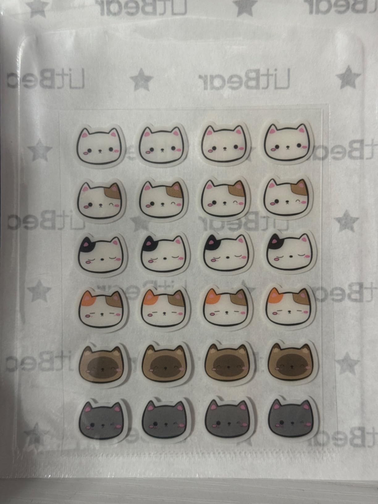 LitBear Acne Patch Pimple Patch, Cat Shaped Acne Absorbing Cover Patch, Hydrocolloid Acne Patches For Face Zit Patch Acne Dots, Tea Tree Oil & Salicylic Acid, 96 Patches, 12mm