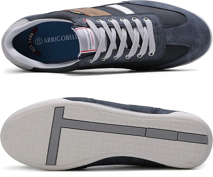 The AX BOXING Men's Casual Shoes are fashion sneakers designed for style and comfort. These shoes are made with breathable materials that keep your feet cool and comfortable throughout the day. The sneakers feature a sleek and modern design that is perfect for casual outings or everyday wear.